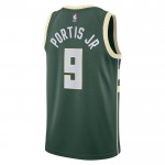 Maillot NBA Milwaukee Bucks Bobby Portis JR 9 Nike 2022-23 Icon Edition Vert Swingman - Homme